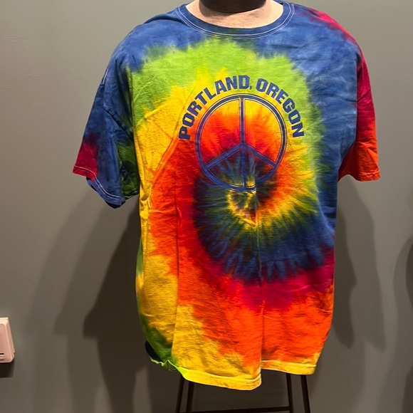 Hanes Shirts Hanes Oregon Tee Tie Dyed Poshmark